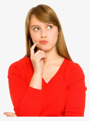 Thinking Woman Png Free Download - 10 Commandments For Women: A Simple Guide #3593966