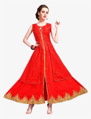 Shop For Ladies Kurtis At Best Prices In India Contact - Simple Long Frock Suit #3593968