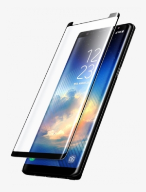 Samsung Galaxy Note 8 Curved Black Cellularline - Panzer Glass Note 8 #3594270