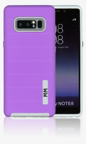 Samsung Galaxy Note 8 Mm Opal Slim Case Purple - Iphone #3594272