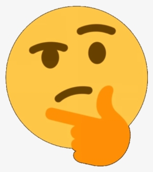 Thinkinggnikniht Discord Emoji - Discord Thinking Emoji Original #3594877
