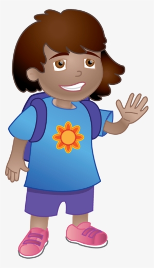 People » Education » Girl Ready For School Png Black - School #3595553