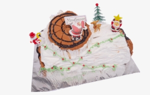 Log Cake 650gm - Cake Decorating #3595895