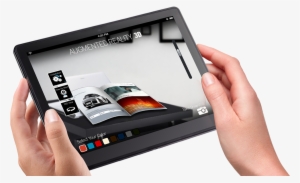 1 - Tab In Hand Png #3597194