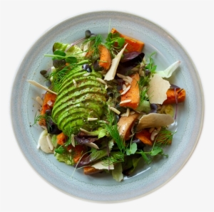 Avocado Squash Bowl On A Plate - Bowl #3597376