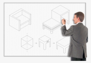 On The Soft-gray Grid, Then Animate Them With Colorful - 3d Computer Graphics #3598044