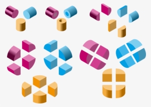 Shape Line Isometric Projection Grid Computer Icons - Isometric Projection #3598066