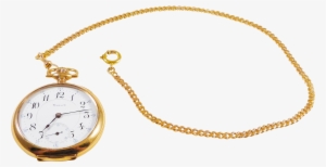 14k Gold Cuban Link Pocket Watch Chain #3598492