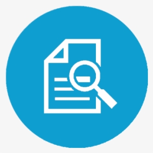 Research Icon Blue Circle Light - Watsi Logo #3598651