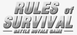 Rules Of Survival Hack And Giveaways - Rules Of Survival Logo #3598799