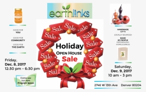 6th Annual Holiday Open House & Sale - Graphic Design #3599420 6th Annual Holiday Open House & Sale - Graphic Design #3599420