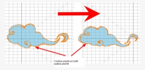 Contour Vectors Will Not Morph With Pencil Lines - Shape #3599489