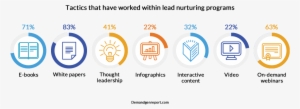 Tactics That Have Worked Best Within Lead Nurturing - Lead Nurturing Statistics #3599511