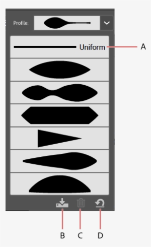 Uniform Width Profile Option B - Diagram #3599595
