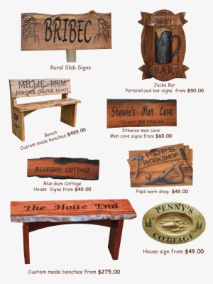 Welcome To Signwood - Outdoor Bench #360158