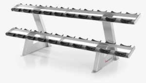 Twin Tier Dumbbell Rack F209 - Twin Tier Dumbbell Rack #360225