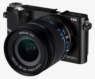 Photo Camera Png Image - Samsung Nx 200 #360226