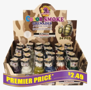 Color Smoke Grenades - Phantom Fireworks Color Smoke Grenade #360353