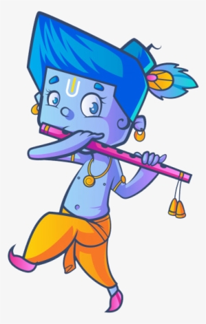 "may Lord Krishna - Cute Cartoon Images Of Krishna #360370