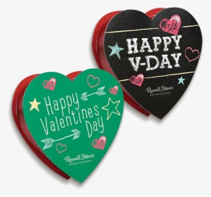 Russell Stover Assorted Chocolates Chalkboard Heart #360429