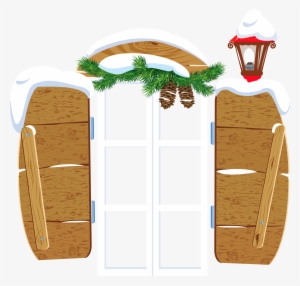 Transparent Christmas Window Png Clipart - Christmas Window Png #360954