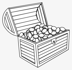 Chest Clipart Drawing - Small Treasure Chest Drawing #361098 Chest Clipart Drawing - Small Treasure Chest Drawing #361098