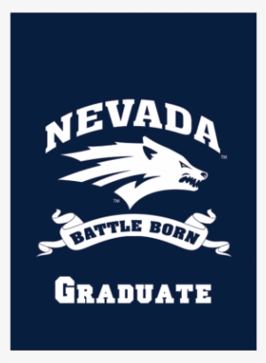 Wolf Pack Battle Born Graduation 13" X 18" Garden Flag - Fanmats Collegiate Ncaa University Of Nevada Doormat #361203