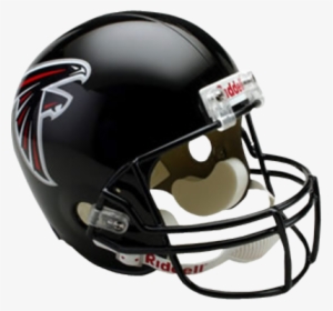 Atlanta Falcons Helmet Emblem Png Logo - Atlanta Falcons Nfl Riddell Replica Mini Football Helmet #361845