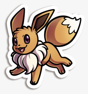Eevee Vinyl Sticker - Teepublic #361930