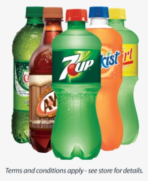 8822 8 Giant Web Sept Soda - 7up, 20 Fl Oz Bottle #361999