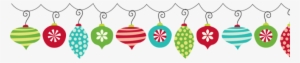 Cropped Holiday Banner No Bkg Png Presbyterian Nursery - Christmas Ornaments Banner Png #362608
