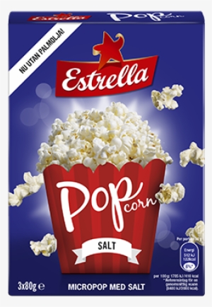 Microwave Popcorn Salt 3-pack - Popcorn Estrella #362656