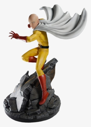 One-punch - One Punch Man 1/4 Scale Statue: Saitama #362698