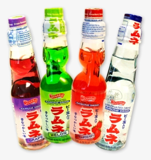 Ramune Assortment - Shirakiku Carbonated Ramune Drink, Strawberry - 6.76 #363760 Ramune Assortment - Shirakiku Carbonated Ramune Drink, Strawberry - 6.76 #363760