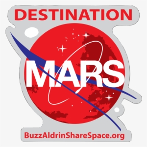 Destination Mars Decal - Get Your Ass To Mars Nasa Long Sleeve #363816