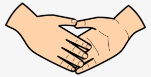 Handshake Clip Art - Hold Hands Clipart Black And White #364171