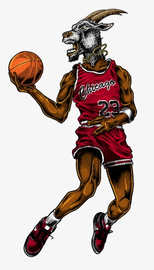 Michael Jordan = The Goat - Michael Jordan Goat Png #364374