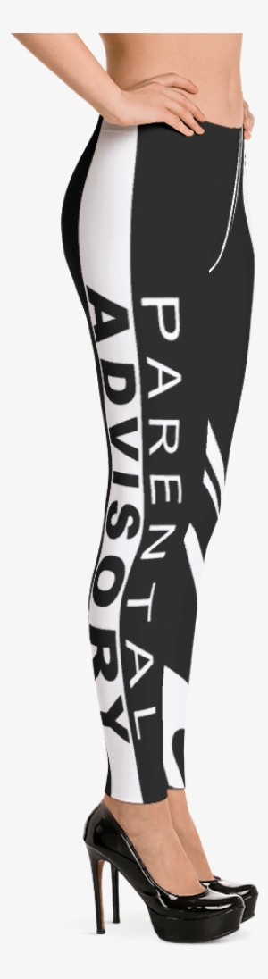 Parental Advisory Leggings - Sexy Leggings, Sexy Lingerie Leggings, Fishnet Leggings, #364777