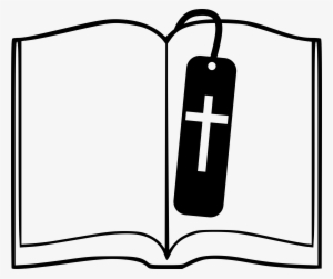 Globe Clipart Bible - Black And White Bible Png #365339