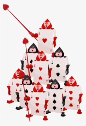 Alice In Wonderland Cards Png - Alice In Wonderland Playing Card Characters #365665