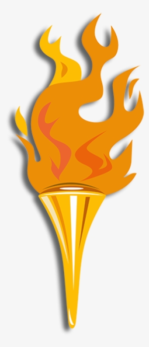 Torch Flame Png - Sigma Gamma Rho Torch - Free Transparent PNG Download ...