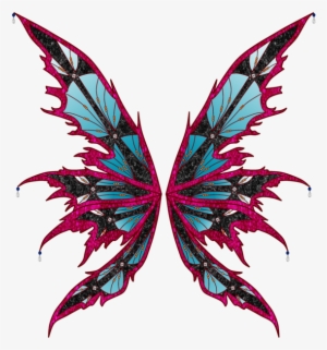 Delia Aido Enchantix Wings By Loveonelost - Winx Club Black Wings #365736
