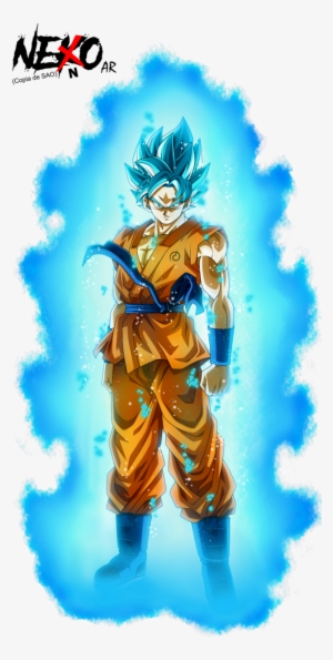 Son Goku Super Saiyan God Super Saiyan - Goku Ssj Blue Aura #365865