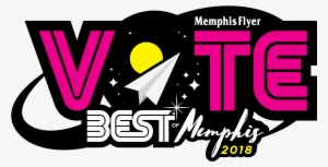 Bom Vote Graphic, Horizontal 4 Color - Memphis #367090
