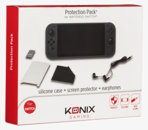 Nintendo Switch Protection Pack - F+f Konix Protection Pack Switch #367141