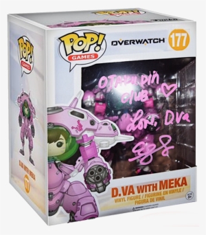 With This Pin, We're Going To Be Giving Away An Exclusive - Funko Pop Overwatch Dva #367267