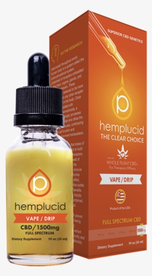 Hemplucid Vape / Drip - Hemplucid Water Soluble 1500mg #367561
