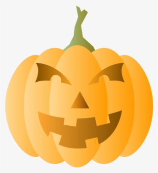 Halloween, Pumpkin, Vegetable, Face, Jack O Lantern - Abobora Bruxa Png #367703