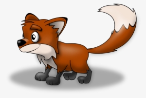 Artistic Fox Png Pic - Cartoon Fox Png #367833