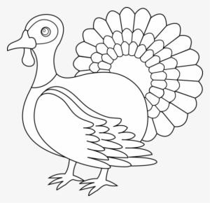 Turkey Line Art - Turkey Clipart Black And White #368158 Turkey Line Art - Turkey Clipart Black And White #368158